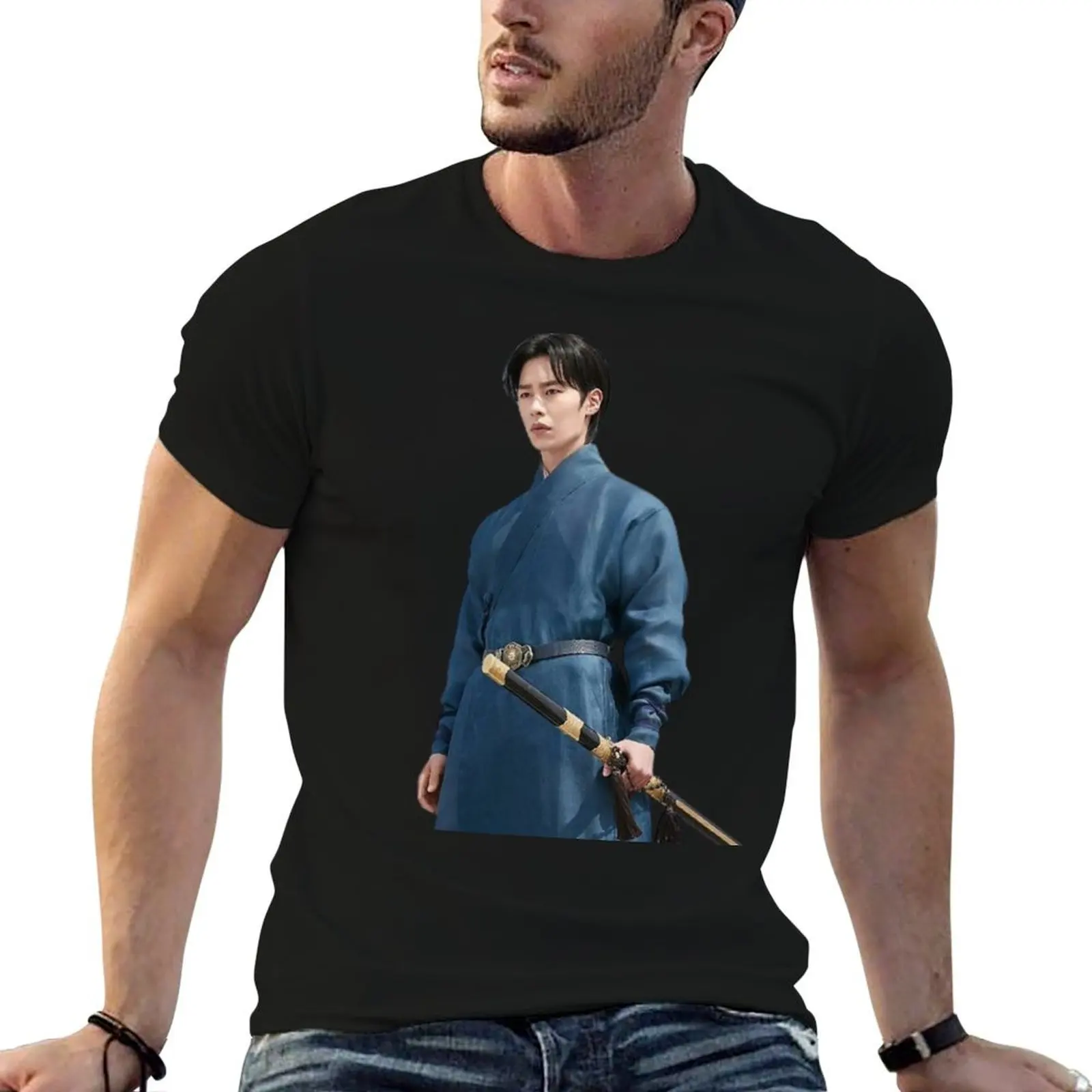 Camiseta Lee Jae-wook as Jang Uk Alchemy of Souls Kdrama, camisetas divertidas, camiseta esencial de algodón