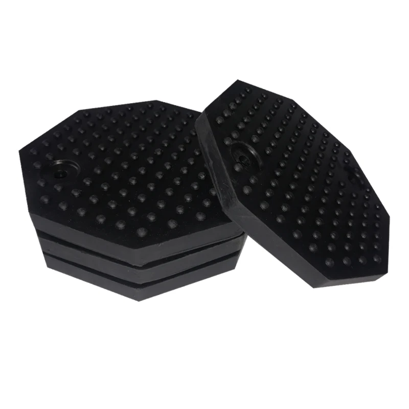The Octagonal Rubber Pad Is Suitable for Car Lifts, Providing Cutting Services with Stability