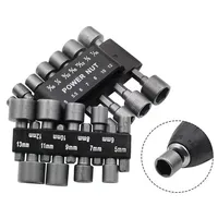 9pc internal hexagonal strong socket wrench 14pc hexagonal handle screw extension rod pneumatic screwdriver insert tool set