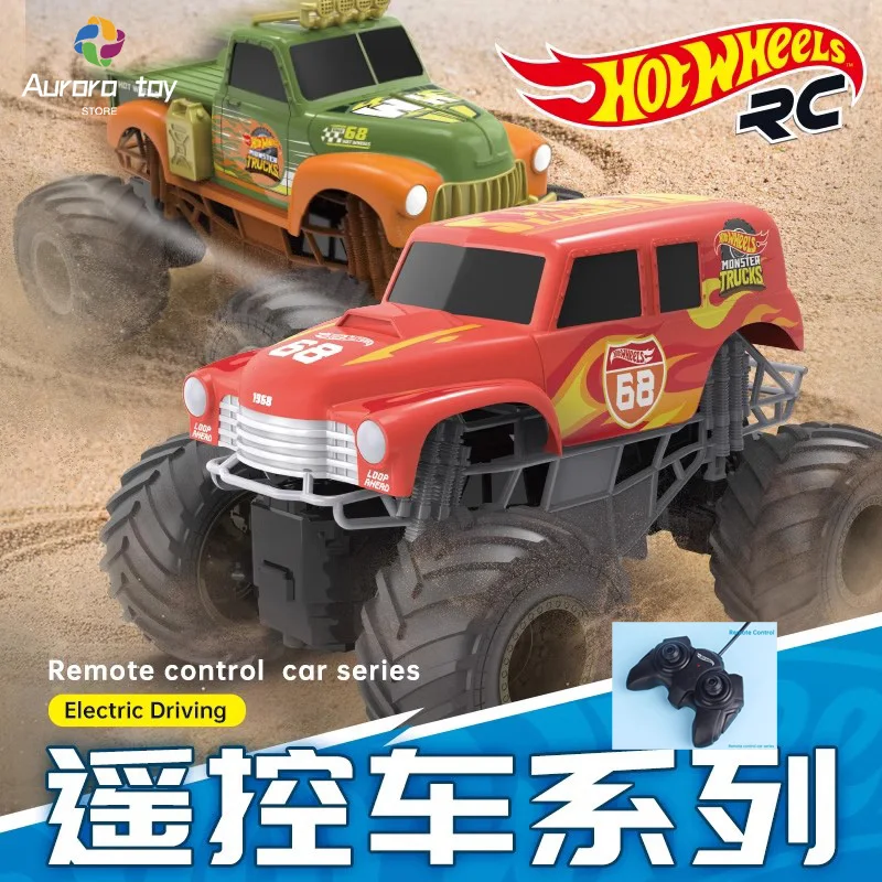 Hot Wheels Remote Control Car Series Model Rlectric Driving Alloy Car Sports Collectible Car Model Room Ornament Birthday Toys