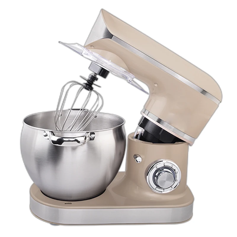 Batidora de masa doméstica pequeña de 8,5l, amasadora de masa para fideos, pan, Pizza, Mezclador de alimentos en espiral