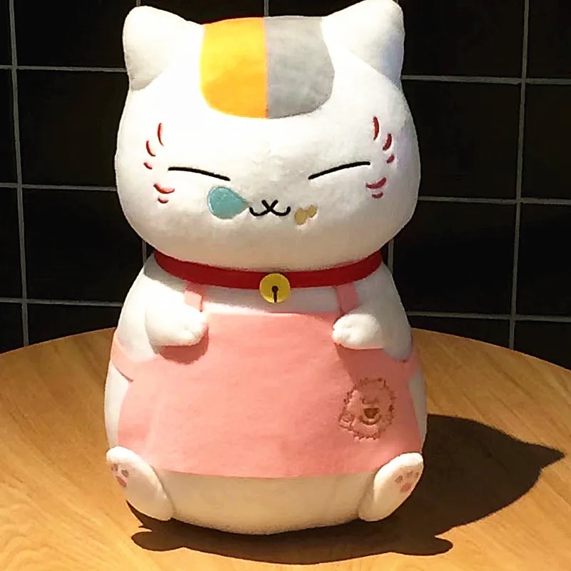

Japanese Anime Plush Natsume'S Book Of Friends Madara Cat Teacher Cute Plush Toy Doll Pillow Fan New Year Companion Gift