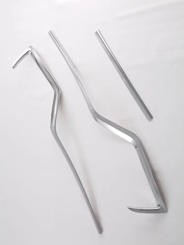 For Toyota Land Cruiser 300 LC300 2023-2024 Exterior Car Decoration Accessories  Back Bumper Chrome Strip Tuning Body Kit