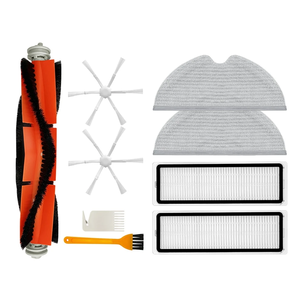 Замена ABRG для робота-пылесоса Xiaomi Mi 2, STYTJ03ZHM, запасные части, аксессуары, основная боковая щетка, фильтр Hepa, ткань для швабры