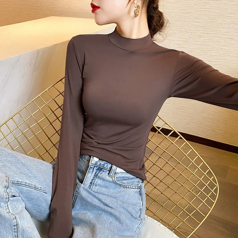 Undercover Women's 2025 Autumn/Winter Long Sleeve Spring/Autumn New Black Collar Top