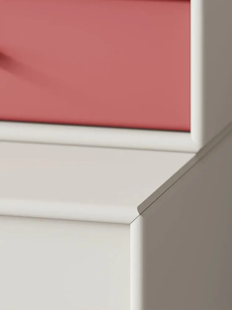 Huishoudelijke houten slaapkamer ladekast opbergkast ladekast minimalistisch