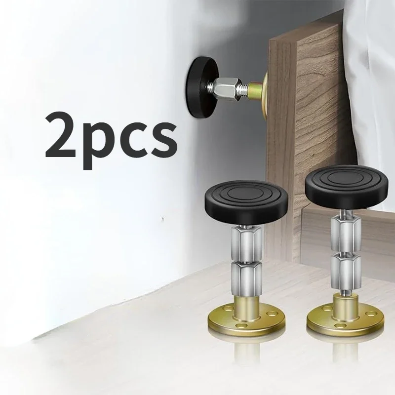 

2 шт. регулируемый фиксатор каркаса кровати для шкафов, диванов, резьбовые стопоры для изголовья, прикроватные изголовья, предотвращающие ослабление, защита от сотрясений