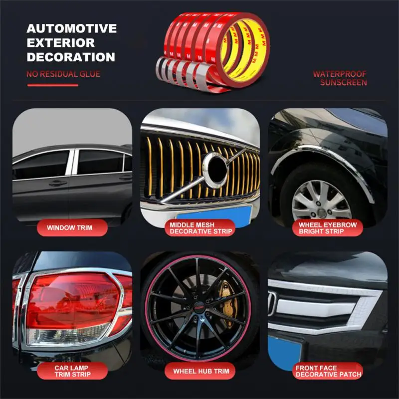 Super Strong Double side Adhesive foam Tape for Mounting Fixing Pad Car Special Doublesided Tape Strong Permanent Doppelseitiges