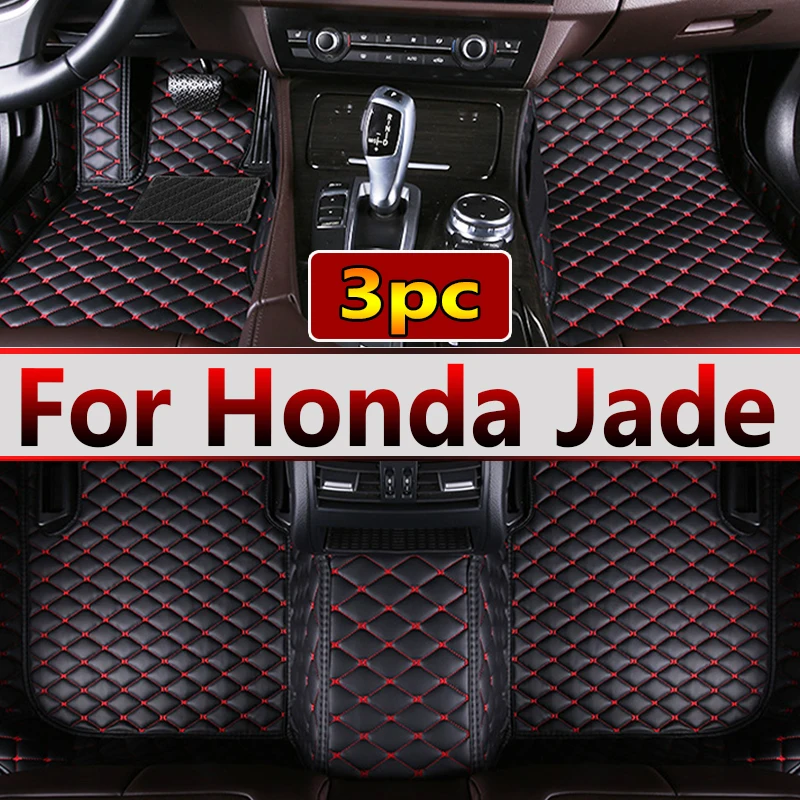 

Автомобильные коврики для Honda Jade FR4 FR5 2013 ~ 2020, роскошный кожаный ковер, автомобильные подкладки для ног, детали интерьера, автомобильные аксессуары