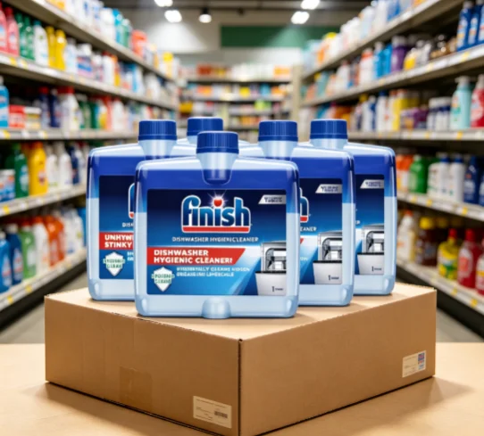 Dual Action Dishwasher Cleaner Tablets Fight Grease Remove Limescale Hard Water Stain 2 Pack