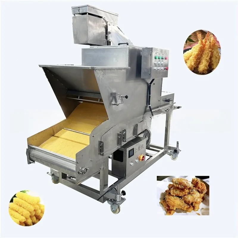 Bread crumb bran machine, pumpkin cake brown sugar rice cake bran machine, automatic milk jelly bran wrapping machine
