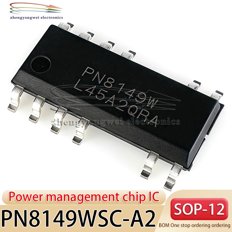 5PCS PN8149WSC-A2 PN8149W SOP-12 Power Management Chip IC