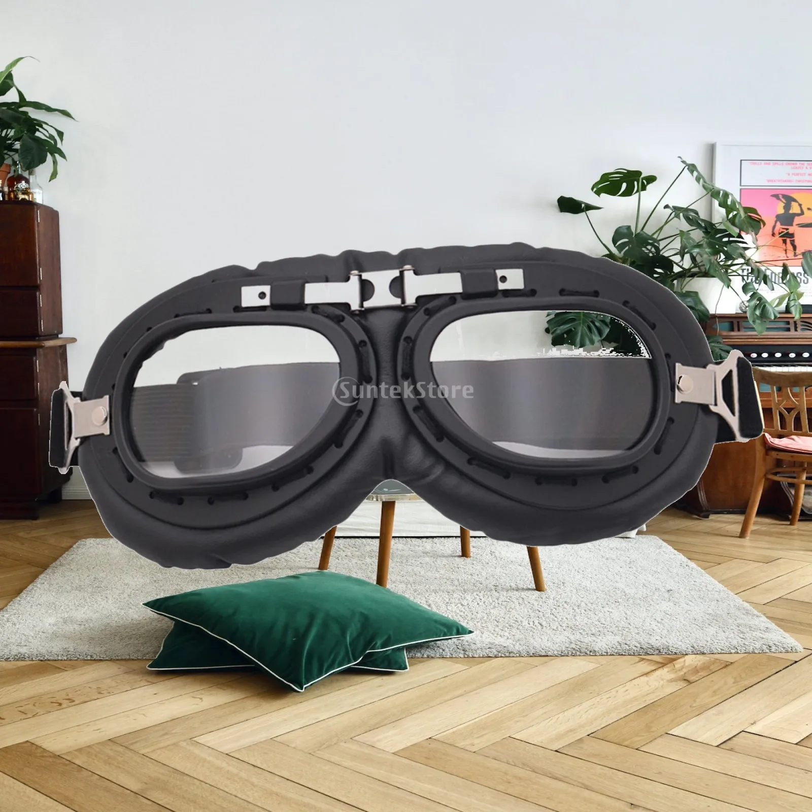 Motorcycle S Retro Steampunk dustproof Motocross Outdoor Eyewear Sportbril Fit