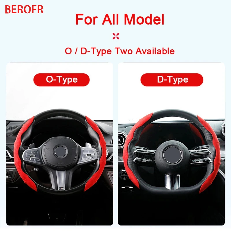 Carbon Fiber Patterned Car Steering Wheel Cover For Toyota RAV4 Camry Prius C-HR Prado 120 150 Corolla Auris Verso Yaris Hilux