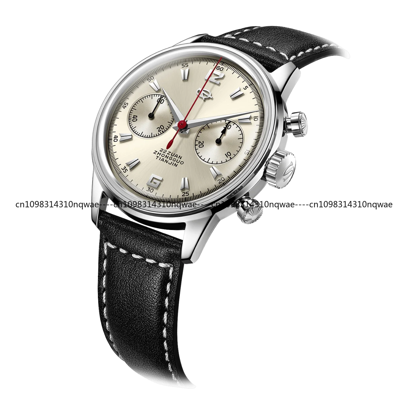 Seagull Long Sky Edition 1963 Retro Pilot Chronograph Quartz Watch Original Seagull 1963 Waterproof Men's Sea Gull Watches FMEIS