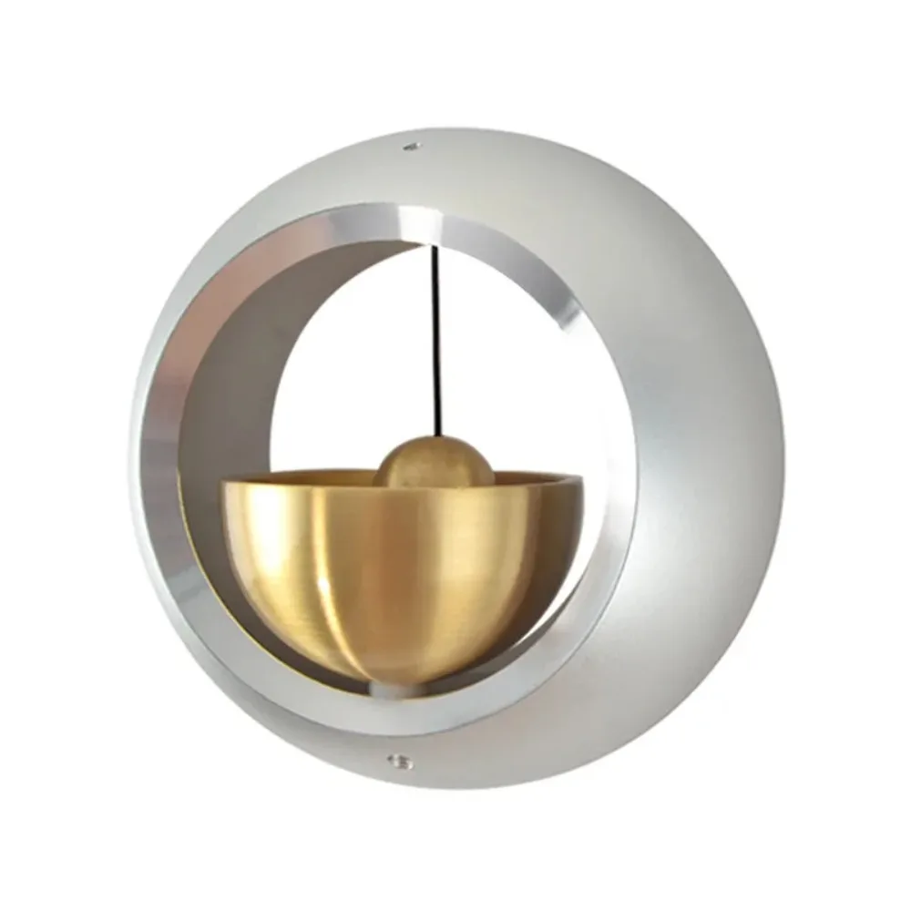 New Shopkeeper Bell Door Wind Chime Aluminum Bell Wind Chime Loud Shopkeepers Doorbell for Home Office Coffee Entrance