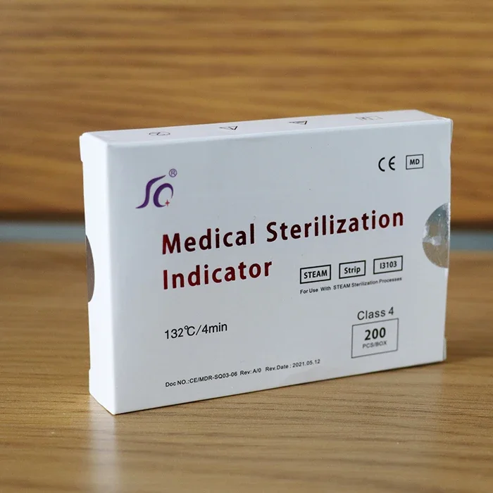 Medical Sterilization Consumable Steam Indicator Strip Card Autoclave Chemical Indicator