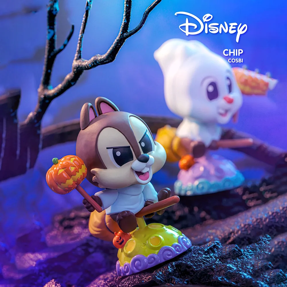 

Cosbi Disney Pumpkin Party Series Blind Box Cute Donald Duck Action Figures Model Toys Halloween Deciration Christmas Gfit