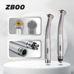 Dental 5 LED Light High Speed Handpiece Shadowless E-Generator Air Turbine for Dentist 2/4 Holes 5 Water Spray Dental Equipment