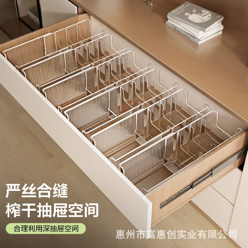 Drug storage box, first aid standing medical box in household cabinet, grid medical infusion retractable drug rack