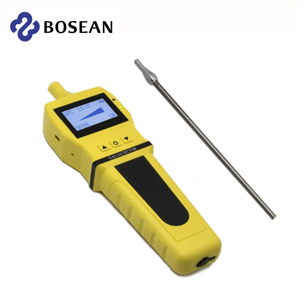 Indústria Portátil Bomba de Amostragem de Gás Carregamento Digital Inteligente Bomba Externa Sampler Dispositivo Suporte Todo o Gás