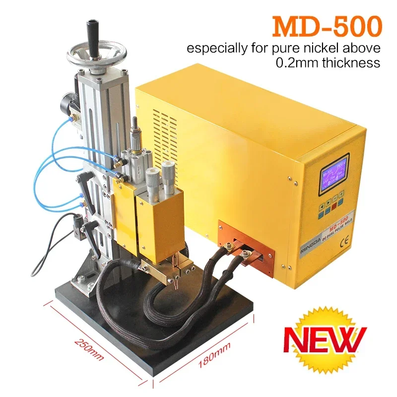 MINGDA Strong Secondary Max. Current Spot Welder For Batteries , MD-500 Welding Equipment Made In China