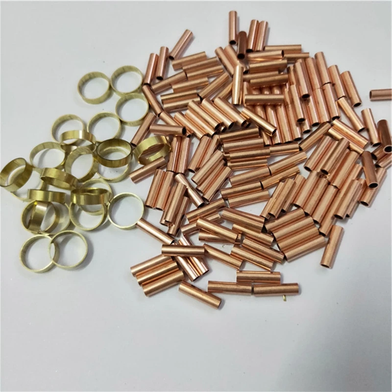 Uxcell-銅製ラウンドチューブ,1ピース,直径20mm〜30mm,長さ100mm,中空パイプ,DIYツール用,カスタムメイド