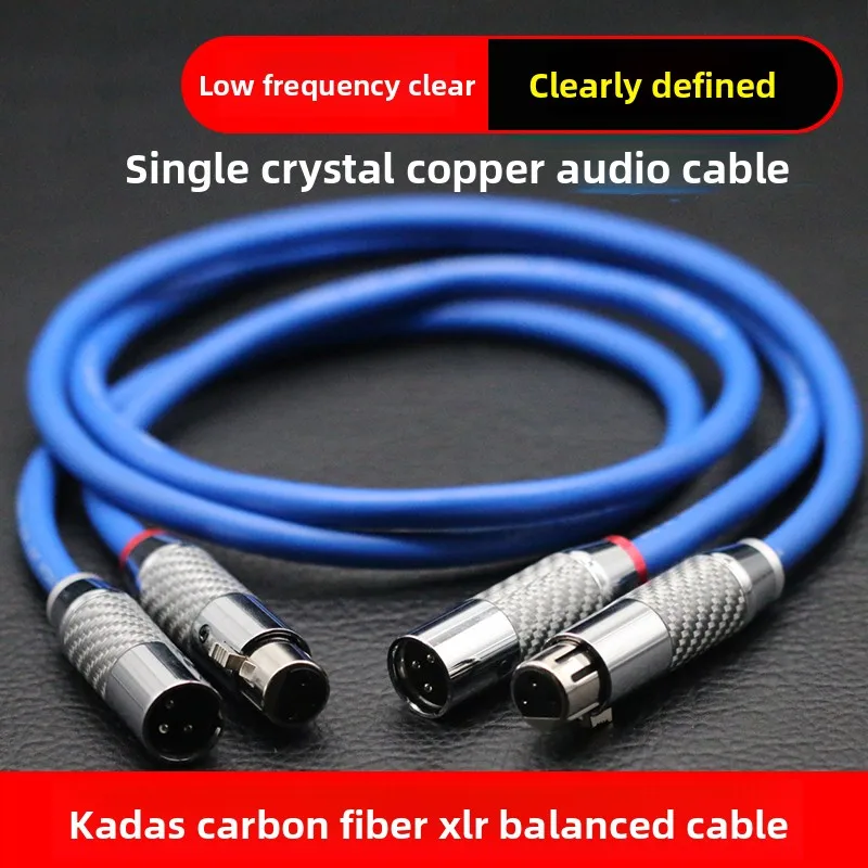 American CARDAS Cadas Small Extreme XLR Single Crystal Copper Fever Audio Microphone Mixer Canon Balance Line