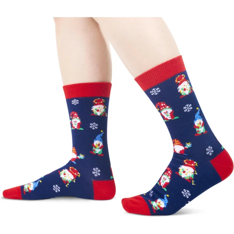 Christmas Gifts Stocking For Men Women - Elf Socks Gnome Light Up Socks