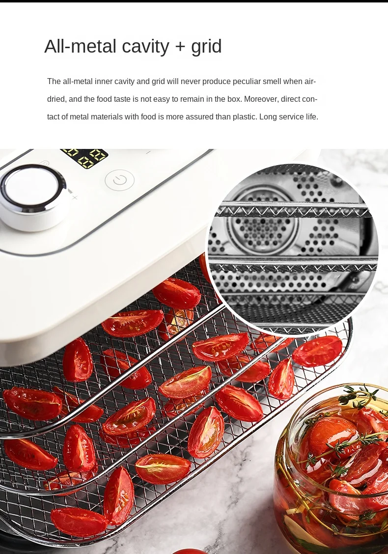 220V MORPHY RICHARDS Electric Dehydrator with 5 Trays for Dehydration of Fruits, Vegetables, Meat & Pet Snacks