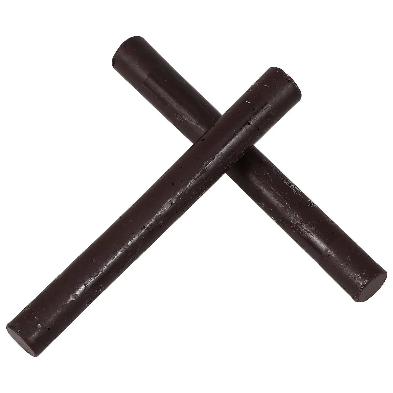 2Pcs Wood Wax Filling Stick Furniture Repair Markers Black Easy Use Scratch Repair Pen Wood Floor Cabinet Crayon Stain Filler