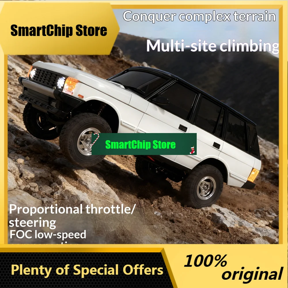 SmCpLDRC 18401 PRO RTR 1/18 2.4G 4WD FOC Sensored Brushless Rock Crawler Off-Road RC Car