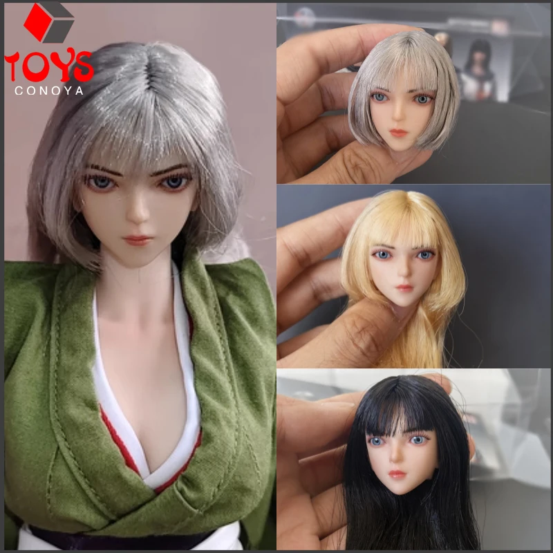 

EHTOYS EHTOYS004 1/6 масштабная модель скульптуры головы Куи с подвижными глазами, подходит для 12-дюймовой фигурки женщины-солдата, куклы-ледное тело