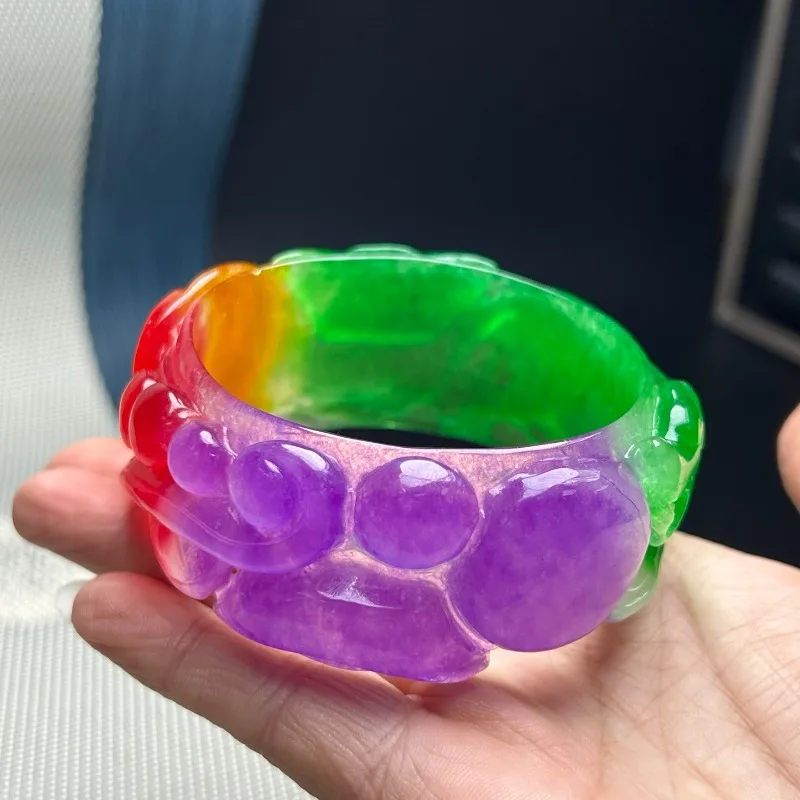 

New Multi-color Wide Bracelet, Stylish and Atmospheric Retro Style