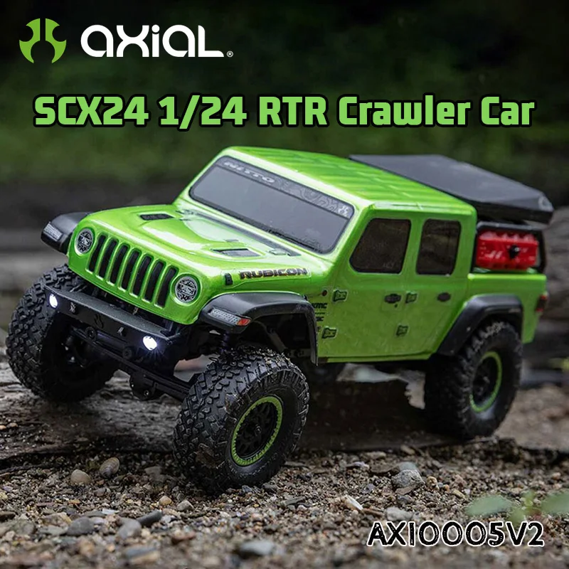 Axial SCX24 JT GLADIATOR 4X4 RTR 1/24 RC Electric Remote Control Model Car Rock Crawler Adult Children's Toys