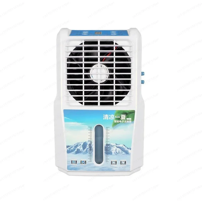 JMZ Water Cooled Mattress Cooling Pad for Adults Students Pets Breathable Ice Mat with Air Circulation Fan Electric Summer