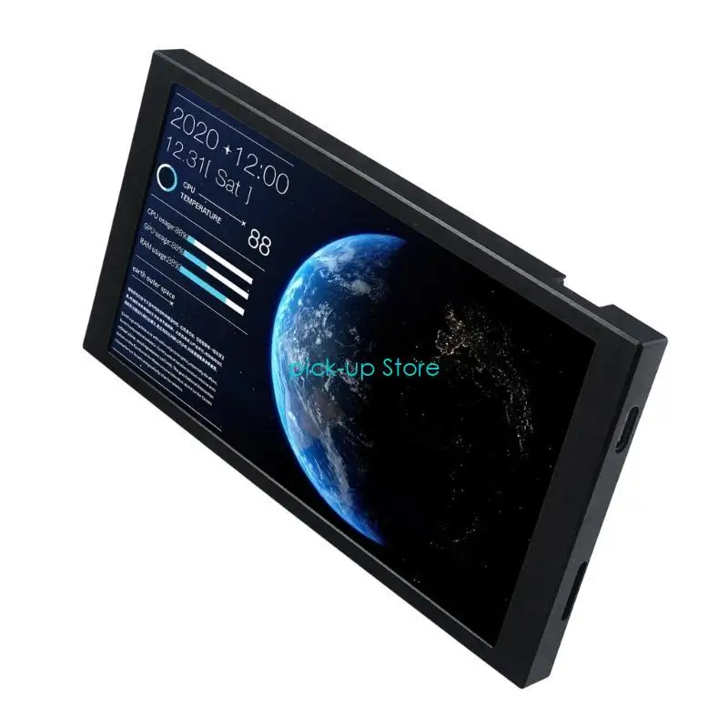 

Q5WA 5,2-дюймовый дополнительный дисплей компьютера, мультимедийный динамический редактируемый тематический фон