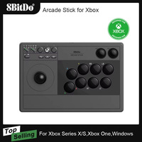 AKNES 8Bitdo Arcade Stick for Xbox Series X/S, Xbox One 2.4G Wireless Arcade Fight Stick for Windows 10 Game Accessories