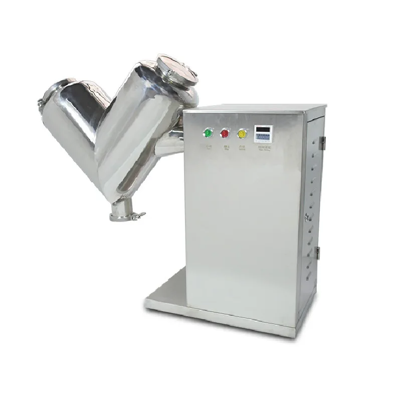 VH-14 Small V Shape Single Arm Dry Spice Chemical Cosmetic Powder Mixing Machine