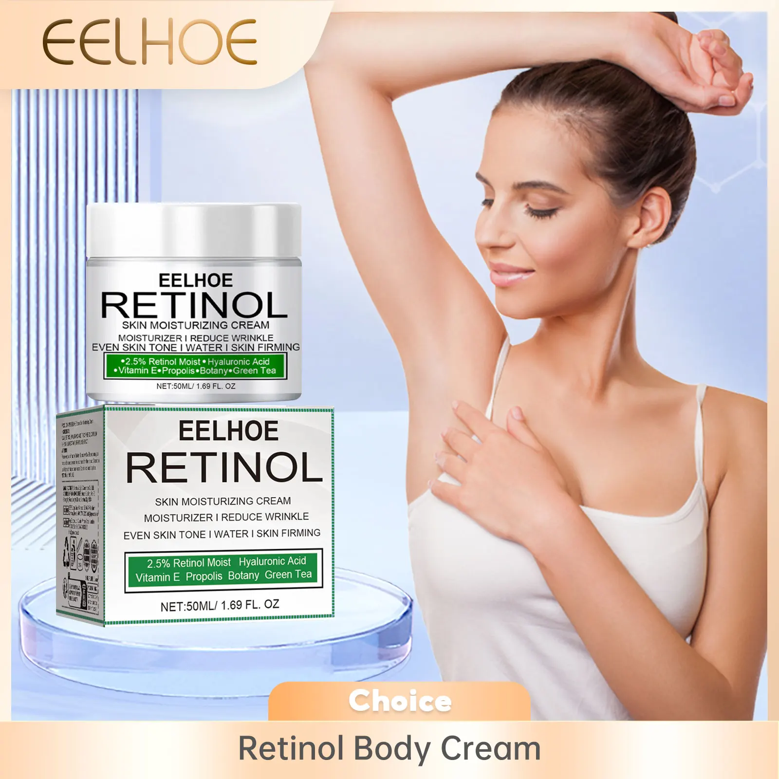 

Retinol Whitening Cream Private Part Armpit Knee Buttocks Moisturizer Dark Skin Bleaching Lighten Melanin Brightening Skin Cream