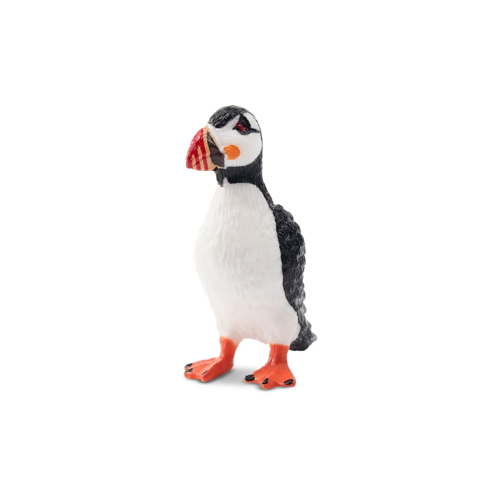 Toymany محاكاة الأطلسي البفن القطبية نماذج للحيوانات لعبة شخصيات صغيرة دمى عمل التماثيل لعب الأطفال هدية كعكة الديكور