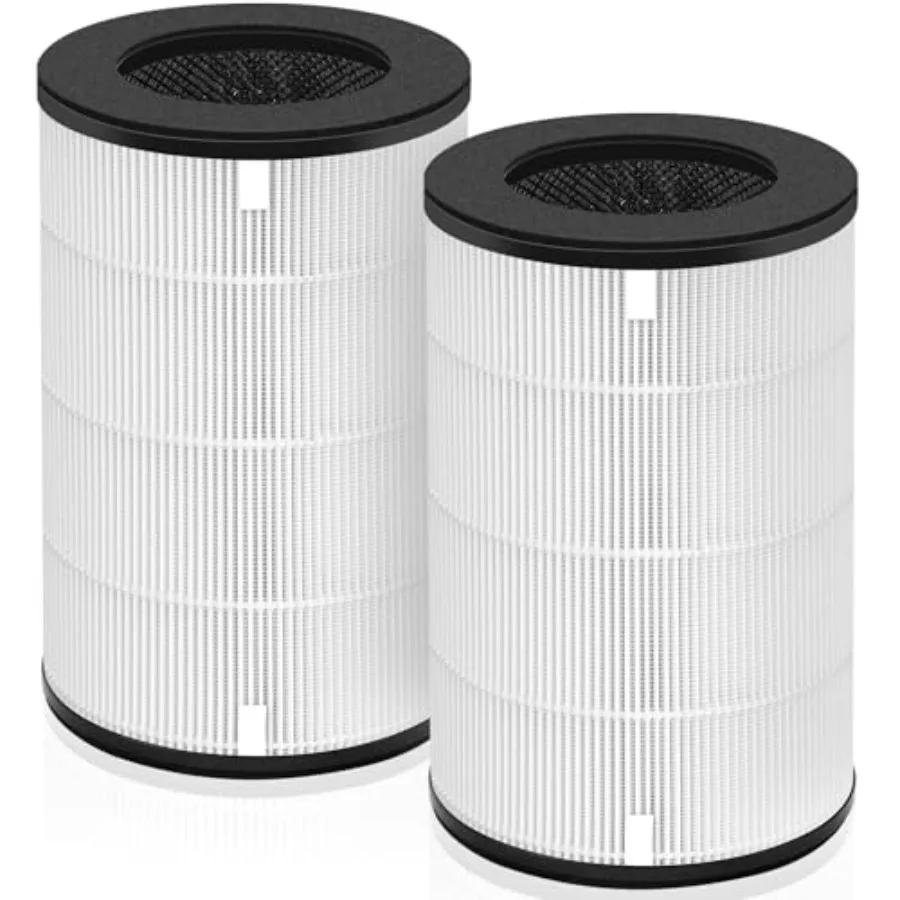

AP-T30 AP-PET35 Replacement Filter for HoMedics TotalClean Air Purifier AP-T30FL AP-T30WT AP-PET35FL AP-PET35-WT, 360° Filtrati