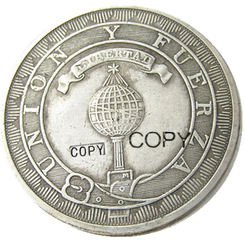 عملة مطلية بالفضة 1819 بيزو تشيلي