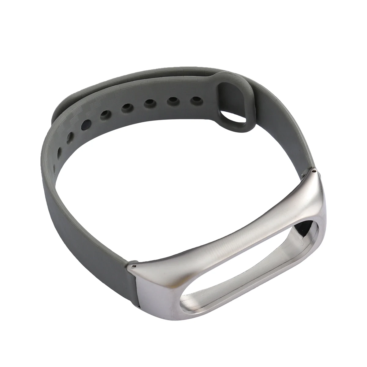 

Metal Wristband Replacement Strap For 2 Carbon Fiber Protective Shell Adjustable Smart Bracelet Accessories