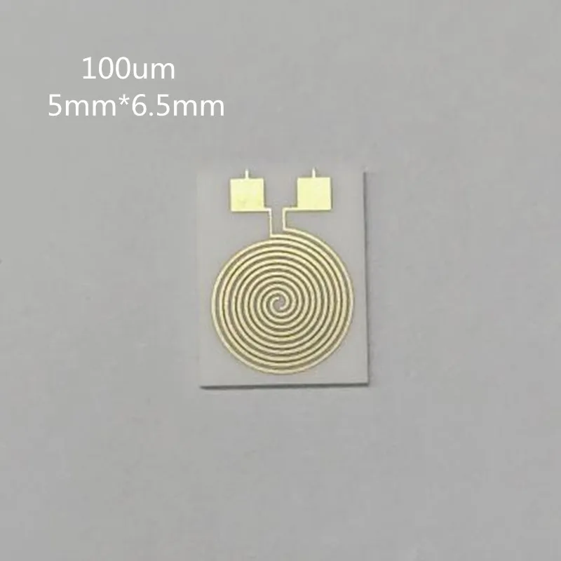 100um Interdigitated Gold Electrode 5x6.5 Capacitance Array Ceramic Circuit Biological Gas Humidity Sensor Chip