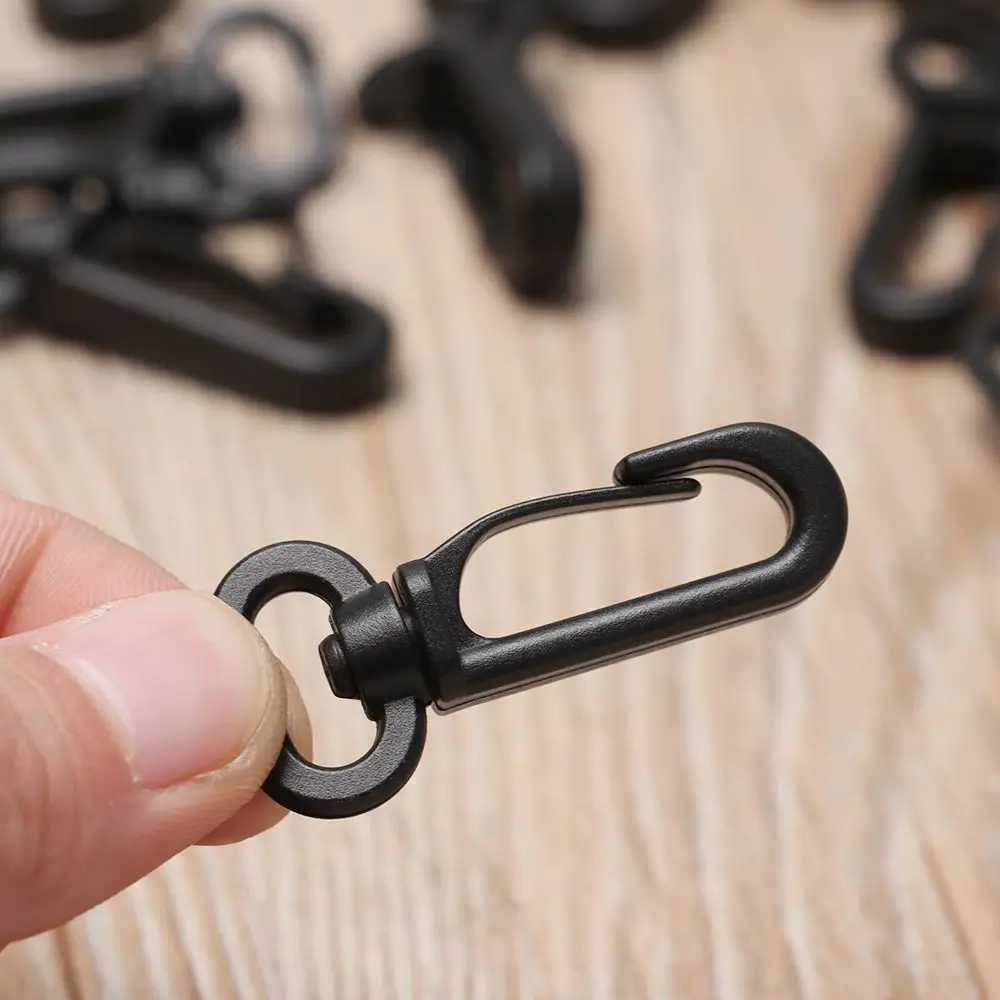 Carabiner  Survival Gear Black Buckles EDC Keychain Clips Snap Spring Clasp Bottle Hooks Climbing Carabiners