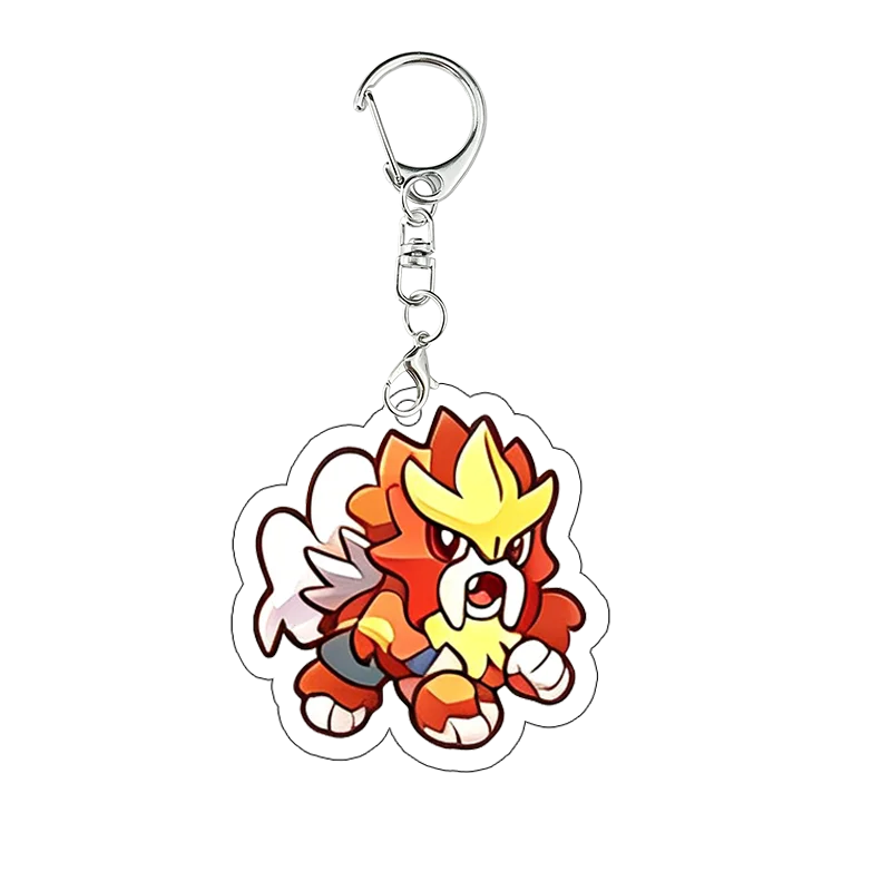 Mewtwo Acryl-Schlüsselanhänger Suicune Ho Oh Anime Cartoon Cosplay Requisiten Mew Latios Dragonite Gastly Cosplay Requisiten Taschenanhänger Geschenk – Detail 15