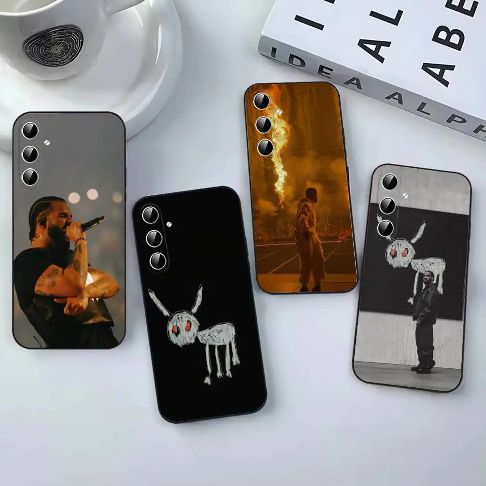 Aubrey D-Drake Graham Fashion Phone Case Black Cover For Samsung Galaxy A12,22,32,52,53,71,73, Note9/10/20 Ultra