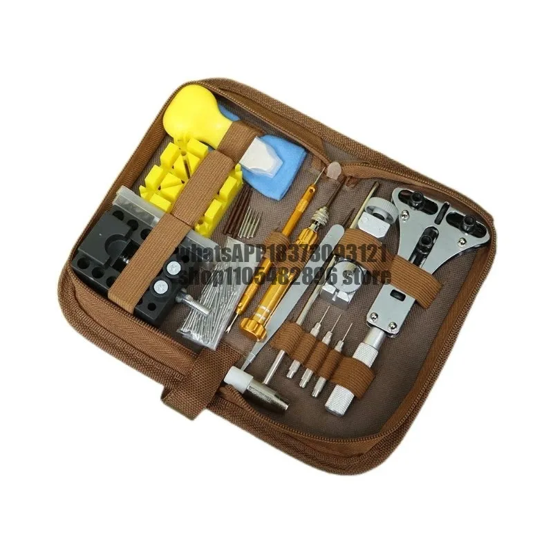 Watch repair tools, a full set of repair tools, back cover strap, battery replacement, opener, watch removal