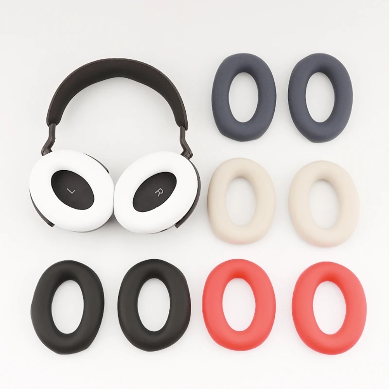 Silicone Earpiece Ear Pads Cover Guards for MOMENTUM 4 Headphones Black White Red Blue Ear Caps